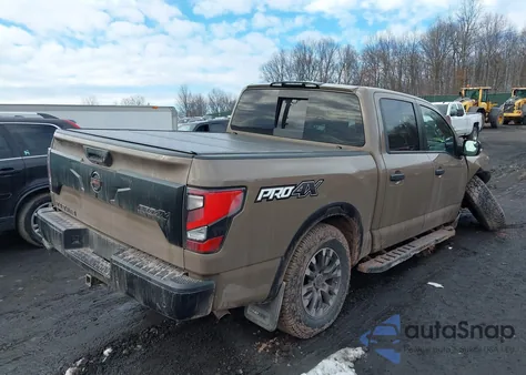 2020 Nissan Titan Pro-4X 4X4 z USA, uszkodzony, nr VIN 1N6AA1ED1LN508064